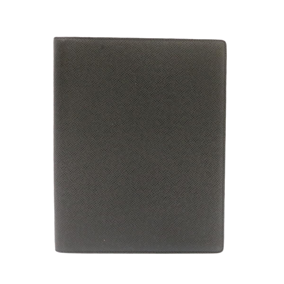 LOUIS VUITTON Taiga Bureau NM Note Cover Ardoise R20409 LV th1726