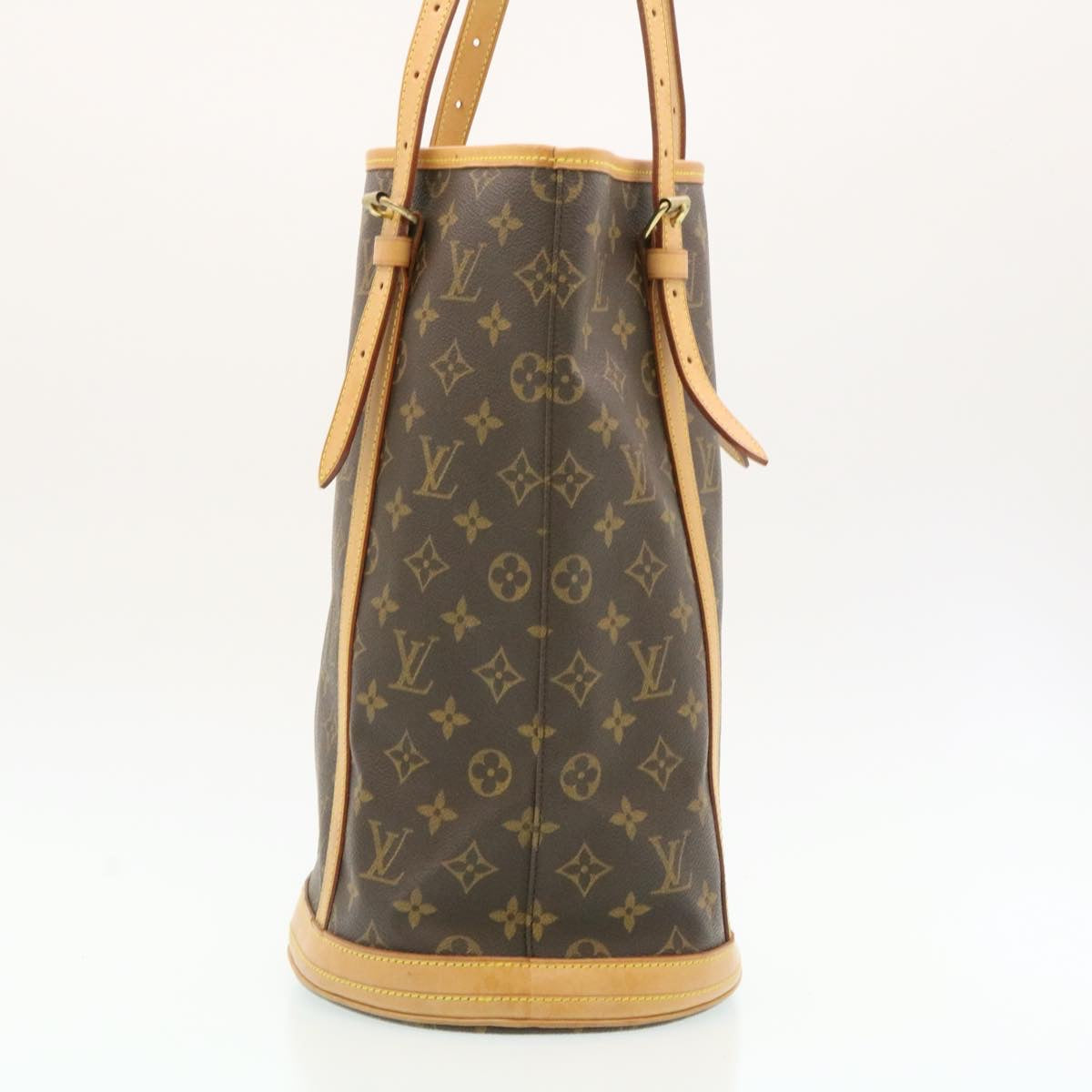 LOUIS VUITTON Monogram Bucket GM Shoulder Bag M42236 LV th1989