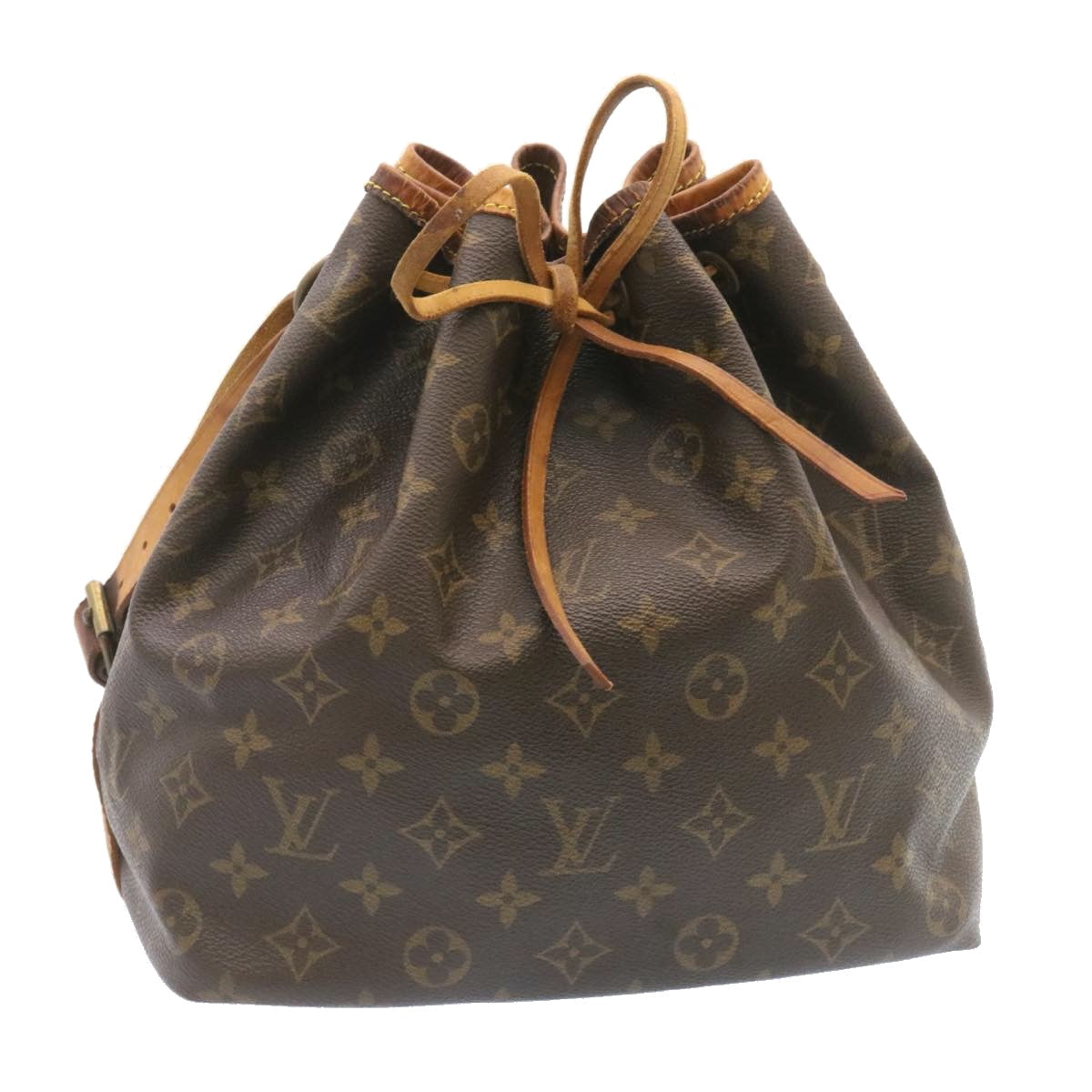 LOUIS VUITTON Monogram Petit Noe Shoulder Bag M42226 LV th1997
