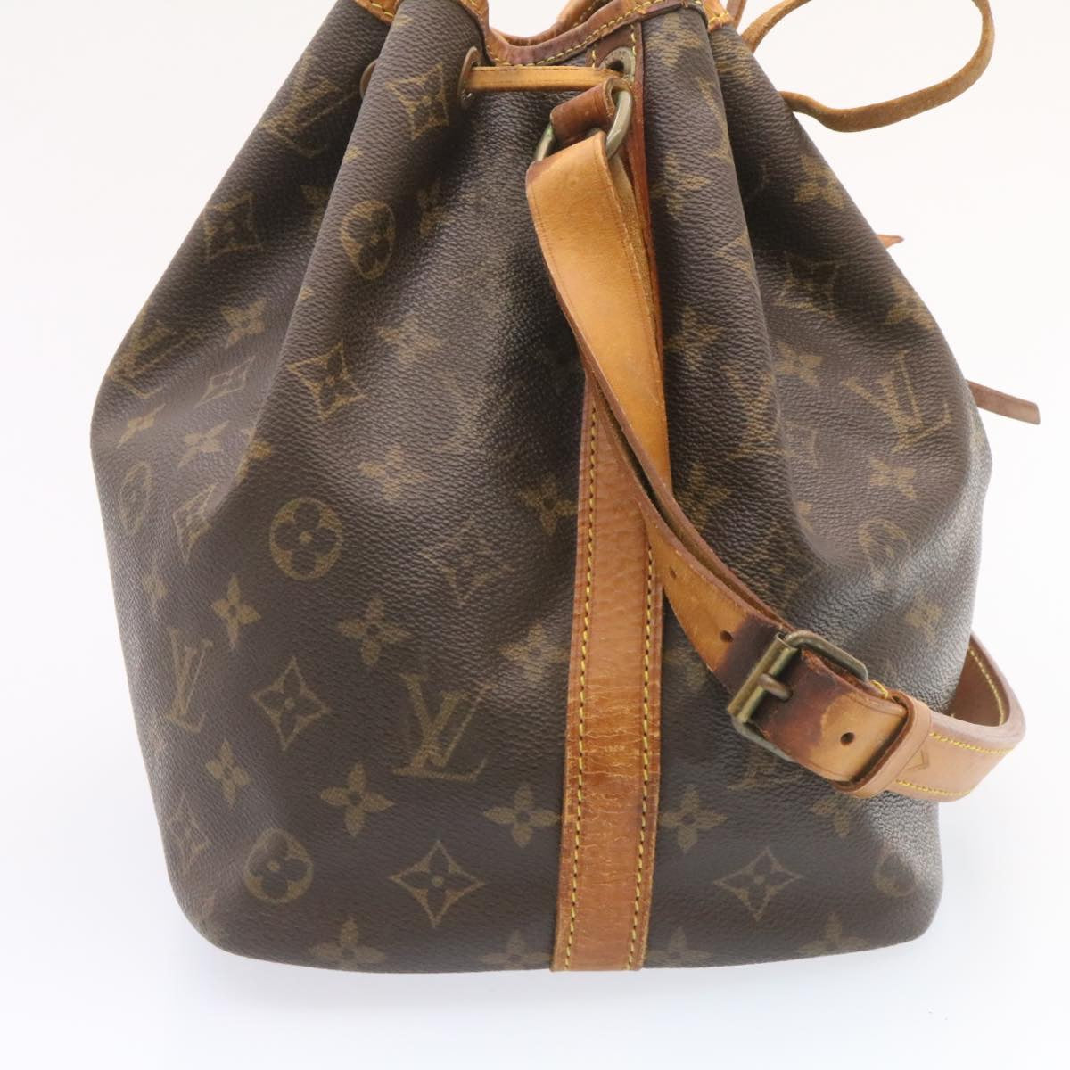 LOUIS VUITTON Monogram Petit Noe Shoulder Bag M42226 LV th1997