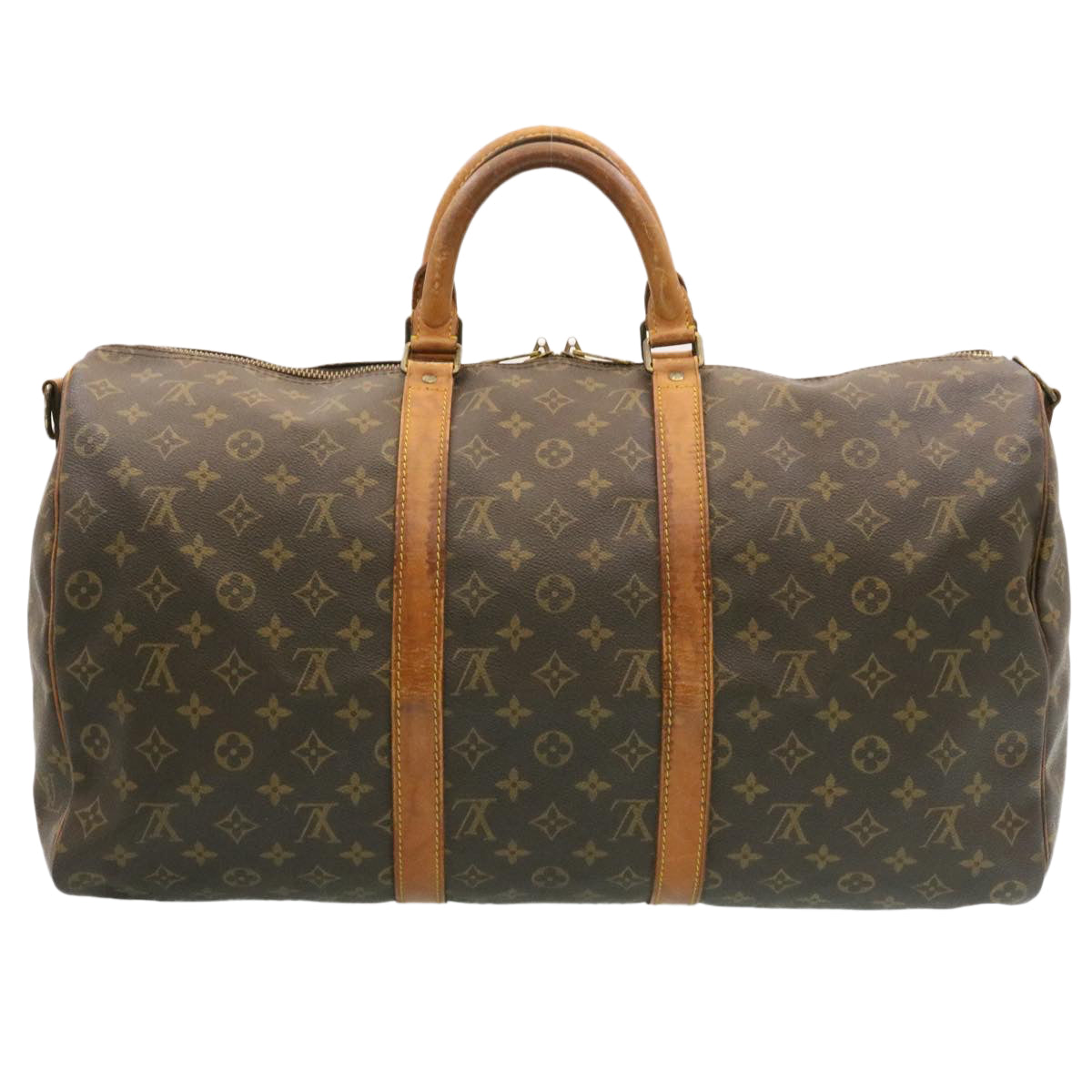 LOUIS VUITTON Monogram Keepall Bandouliere 50 Boston Bag M41416 LV th2022