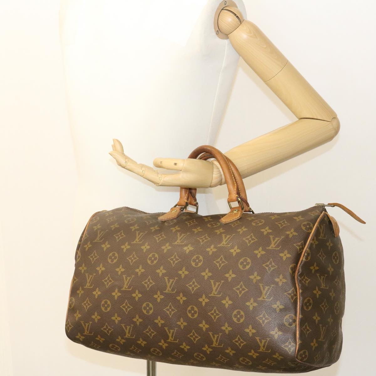 LOUIS VUITTON Monogram Speedy 40 Hand Bag M41522 LV  th2196