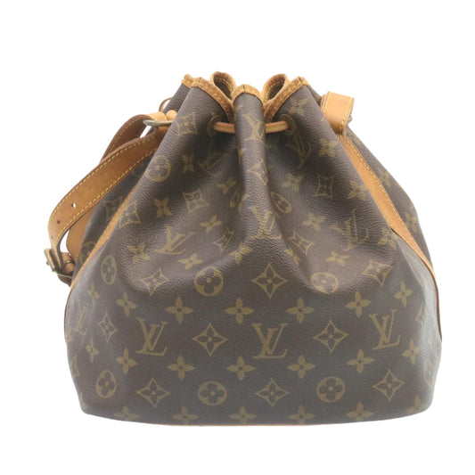 LOUIS VUITTON Monogram Petit Noe Shoulder Bag M42226 LV th2213