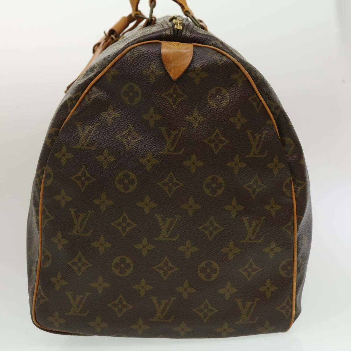 LOUIS VUITTON Monogram Keepall 55 Boston Bag M41424 LV th2686