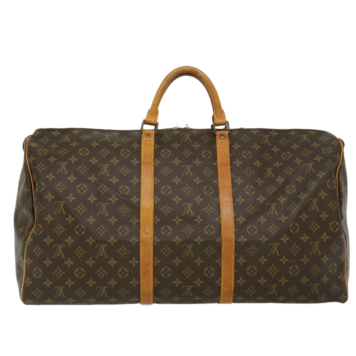 LOUIS VUITTON Monogram Keepall 60 Boston Bag M41422 LV th2795
