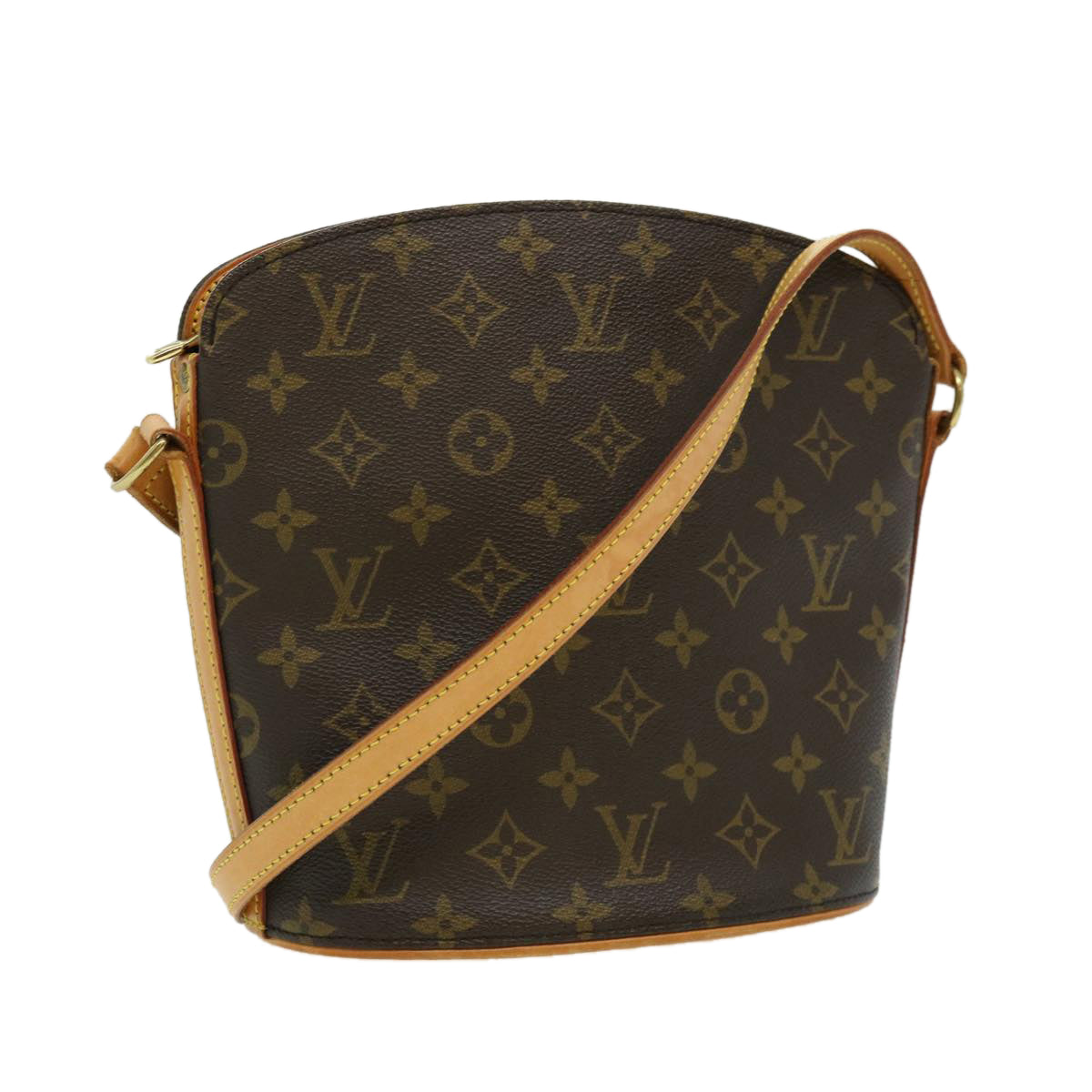 LOUIS VUITTON Monogram Drouot Shoulder Bag M51290 LV th2809