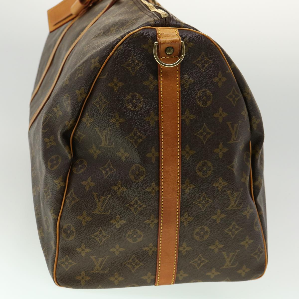 LOUIS VUITTON Monogram Keepall Bandouliere 60 Boston Bag M41412 LV th2831