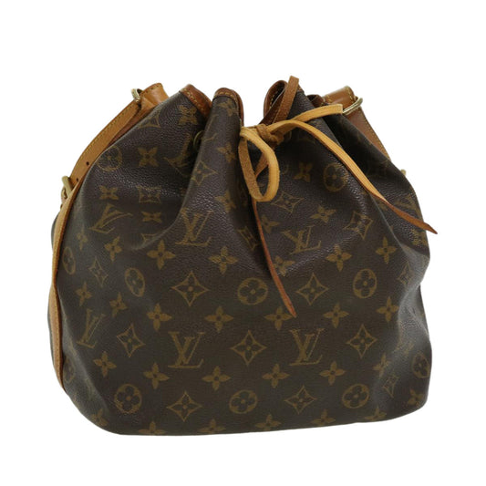 LOUIS VUITTON Monogram Petit Noe Shoulder Bag M42226 LV th3015