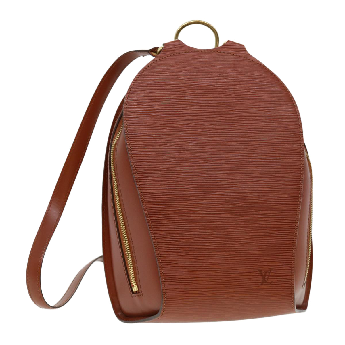 LOUIS VUITTON Epi Mabillon Backpack Brown M52233 LV th3453