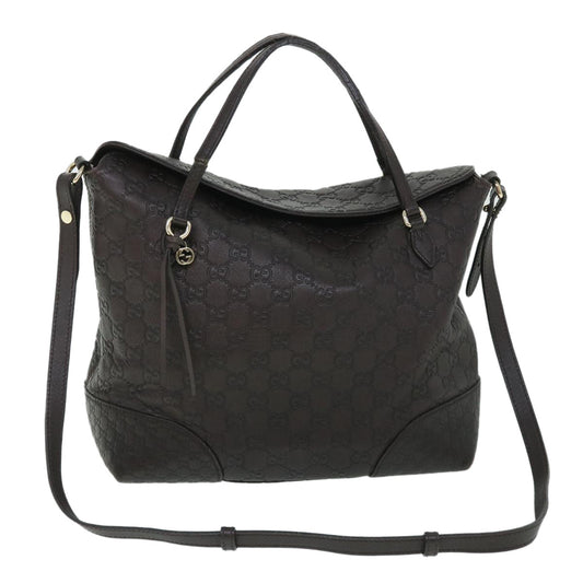 Luxury Gucci GG Canvas Guccissima Shoulder Bag 2way Brown 353120  th4019