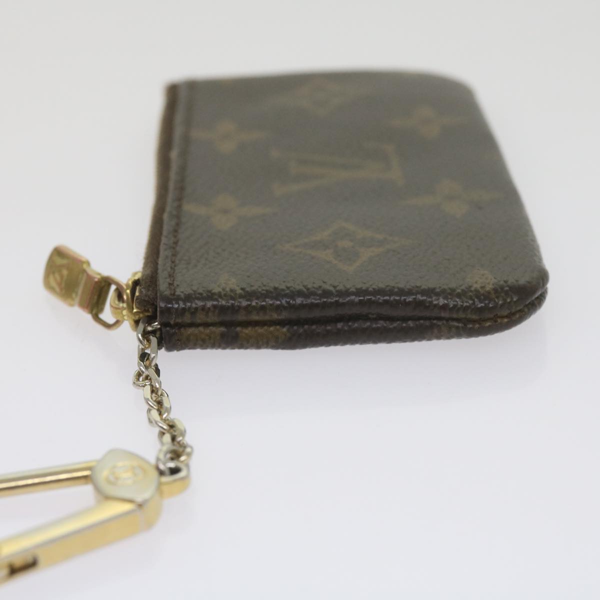 LOUIS VUITTON Monogram Pochette Cles Coin Purse M62650 LV th4366