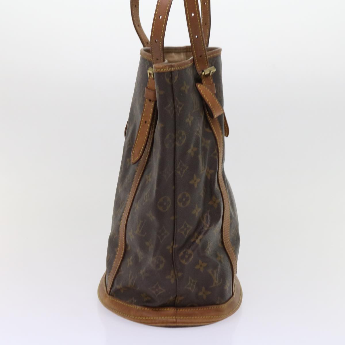 LOUIS VUITTON Monogram Bucket GM Shoulder Bag M42236 LV th4378