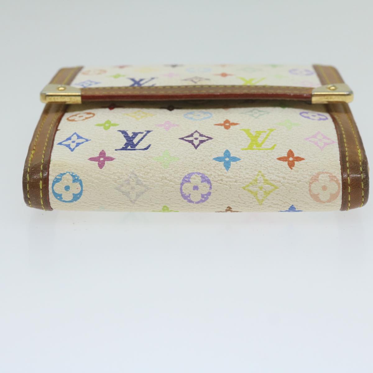 LOUIS VUITTON Multicolor Porte Monnaie Billets Cartes Credit M92983 th4385
