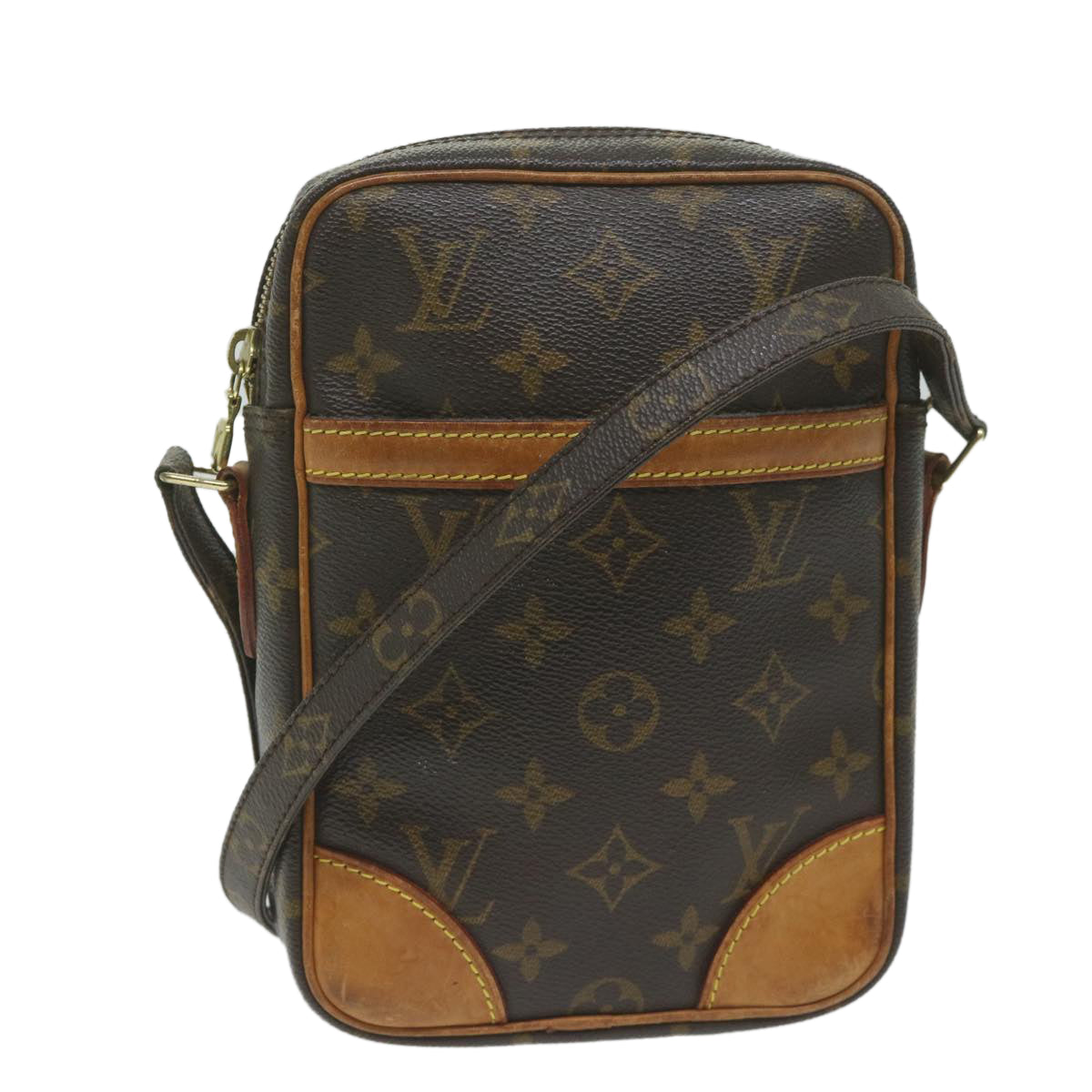 LOUIS VUITTON Monogram Danube Shoulder Bag M45266 LV th4388