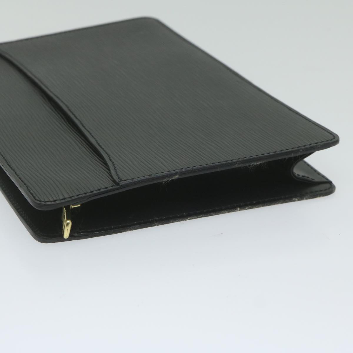 LOUIS VUITTON Epi Pochette Homme Clutch Bag Black M52522 LV th4390