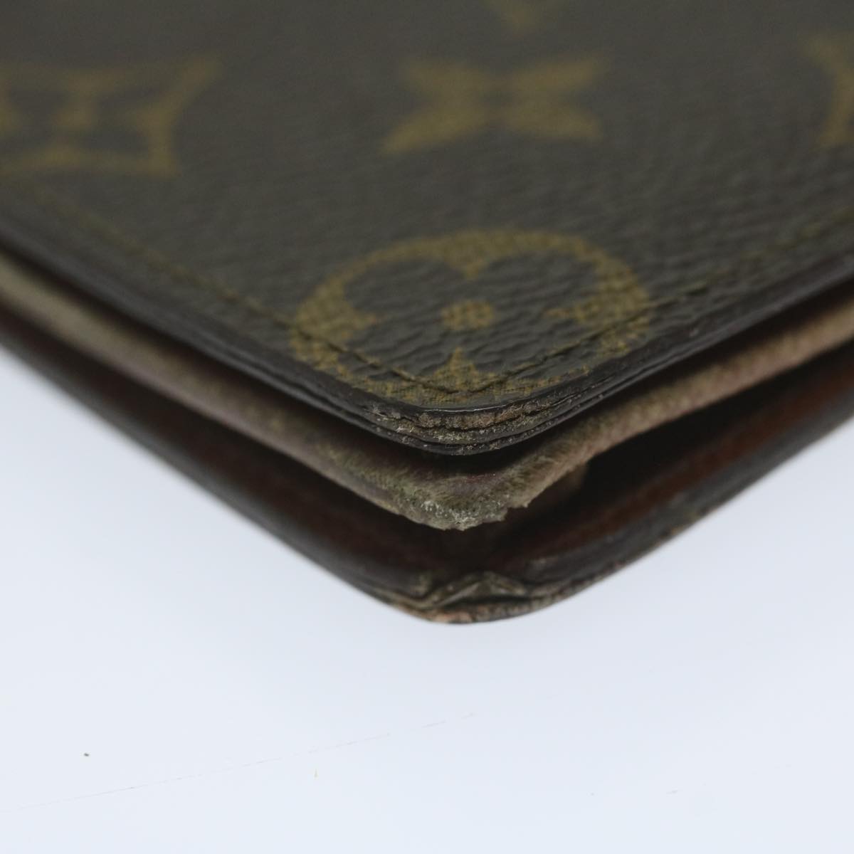 LOUIS VUITTON Monogram Porte Shekie Cartes Credit Long Wallet M62225 th4397