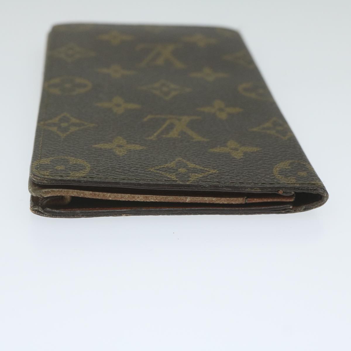 LOUIS VUITTON Monogram Porte Shekie Cartes Credit Long Wallet M62225 th4397