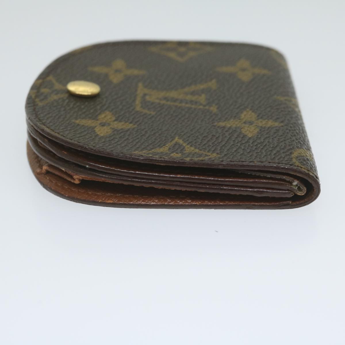 LOUIS VUITTON Monogram Porte Monnaie Guze Coin Purse M61970 LV th4399