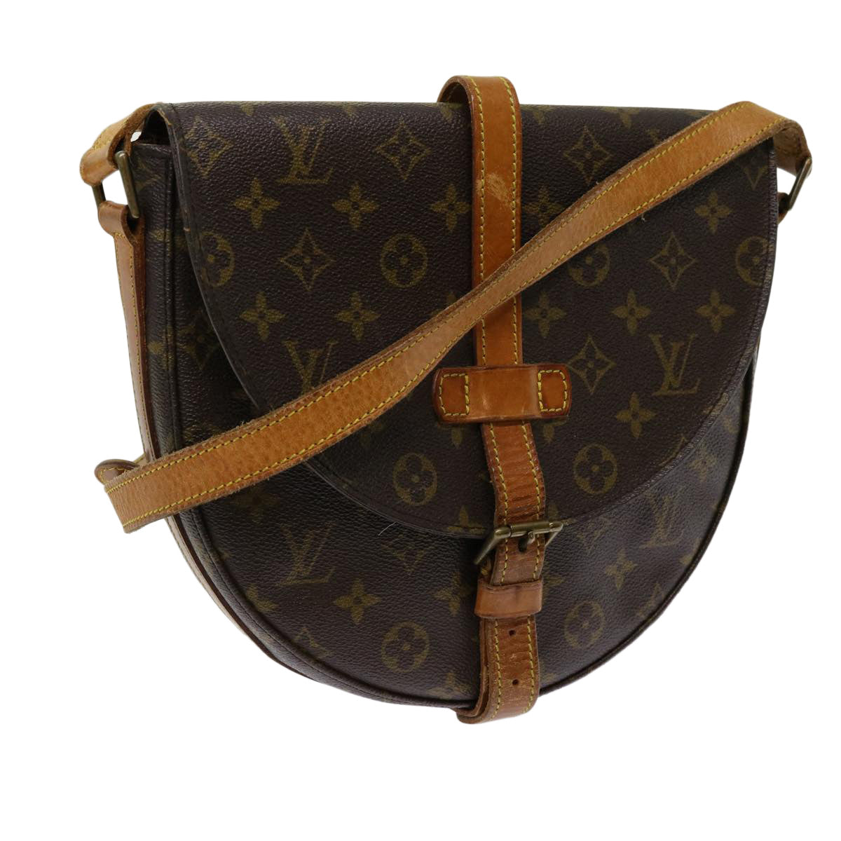 LOUIS VUITTON Monogram Chantilly GM Shoulder Bag M51232 LV th4434