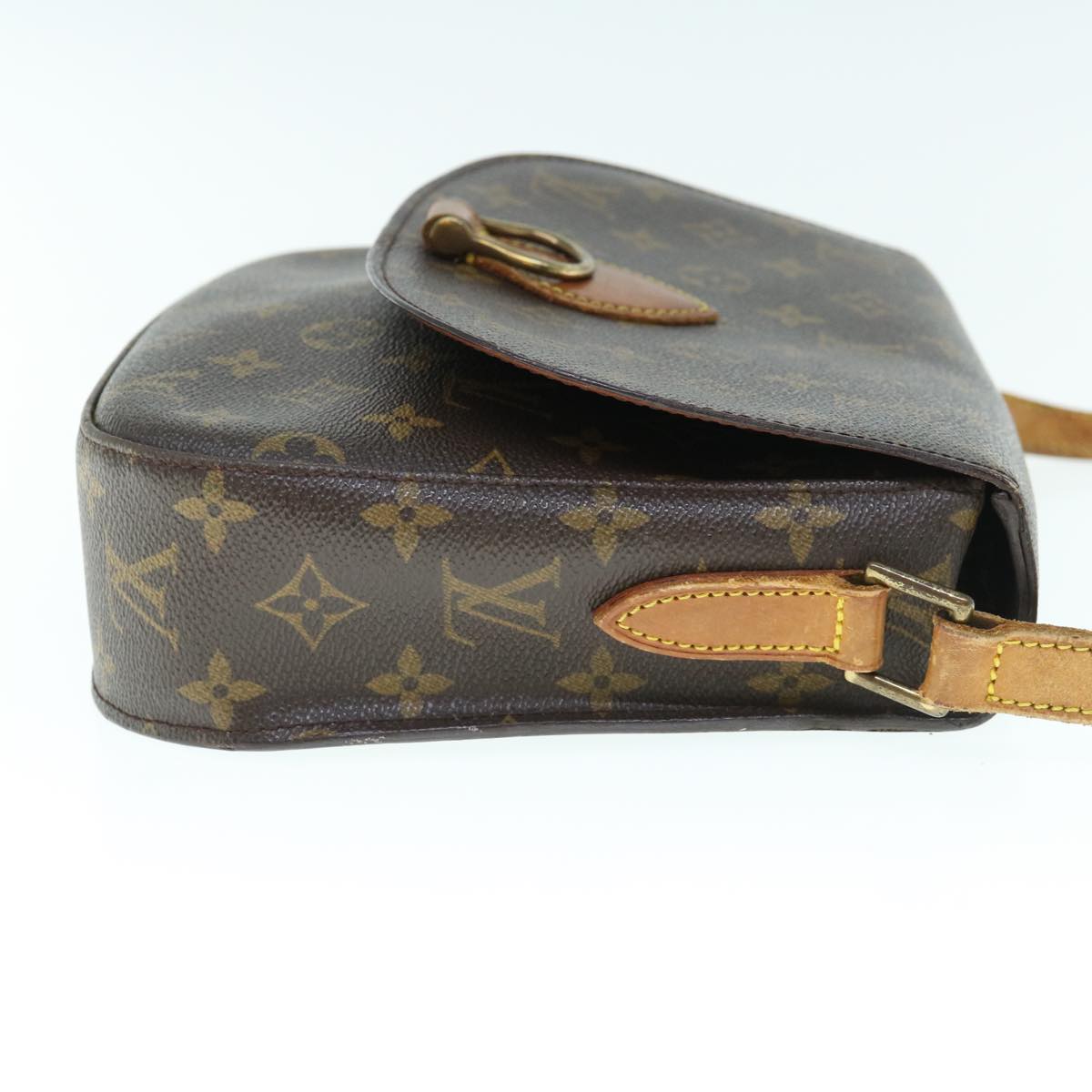 LOUIS VUITTON Monogram Saint Cloud GM Shoulder Bag M51242 LV th4452