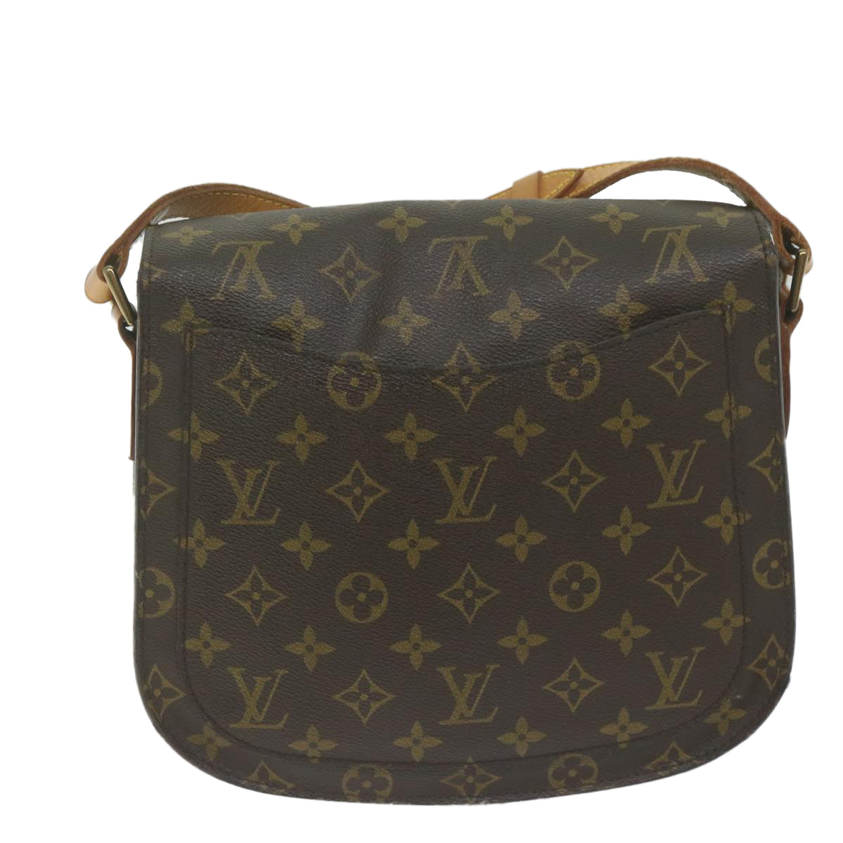 LOUIS VUITTON Monogram Saint Cloud GM Shoulder Bag M51242 LV th4455