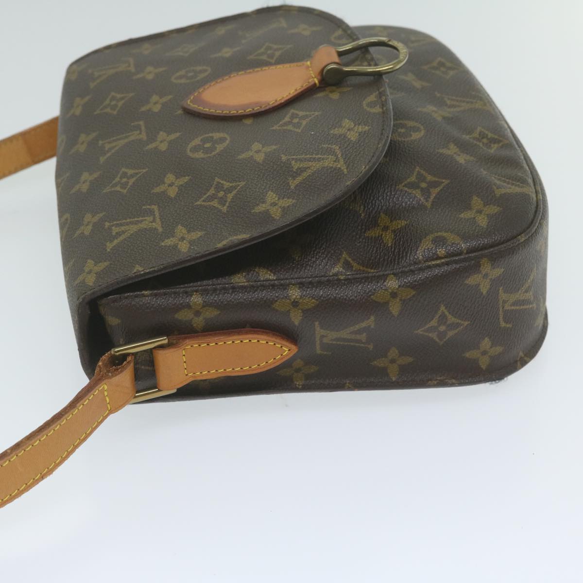 LOUIS VUITTON Monogram Saint Cloud GM Shoulder Bag M51242 LV th4455