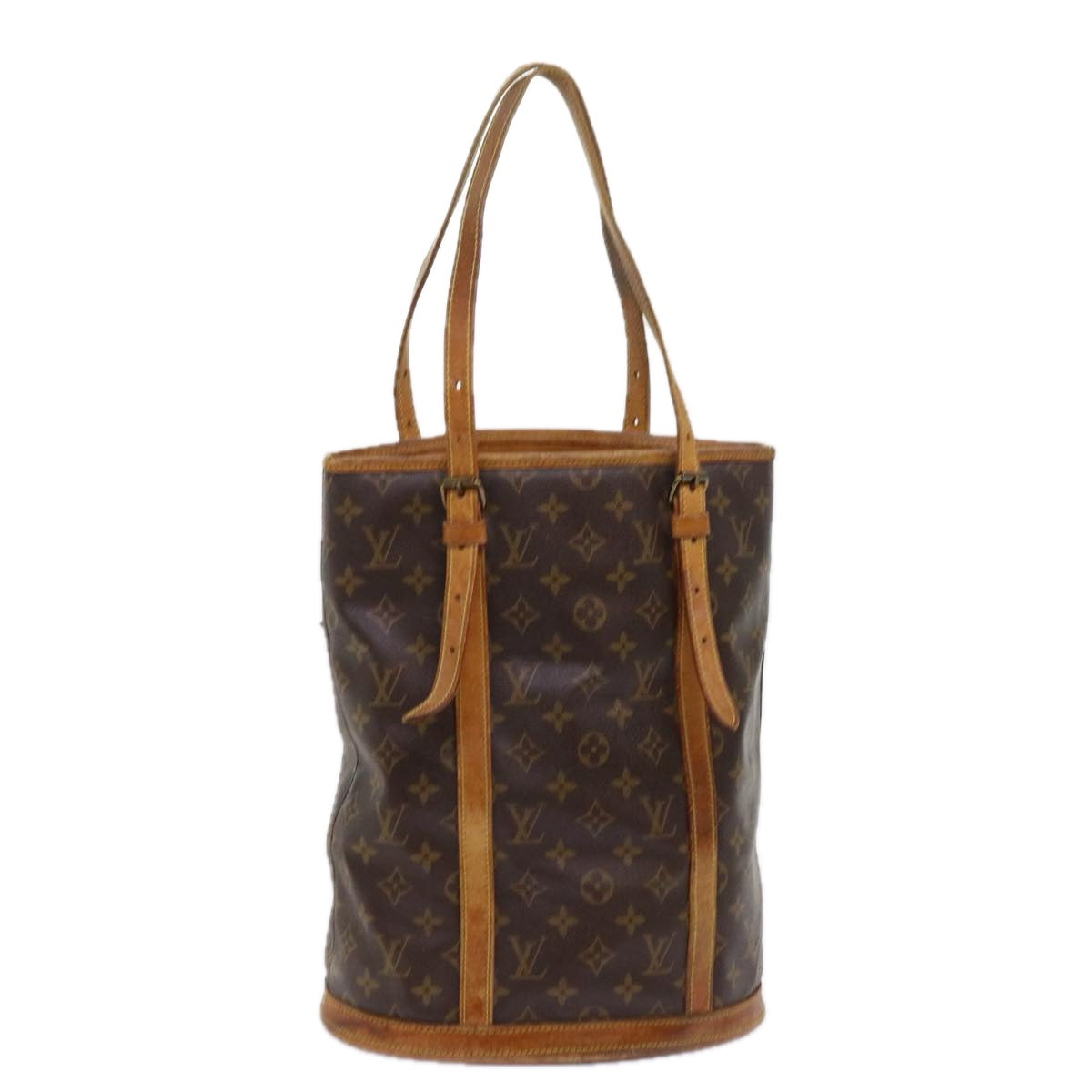 LOUIS VUITTON Monogram Bucket GM Shoulder Bag M42236 LV th4458