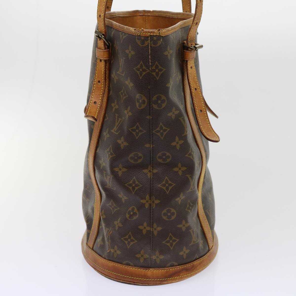 LOUIS VUITTON Monogram Bucket GM Shoulder Bag M42236 LV th4458