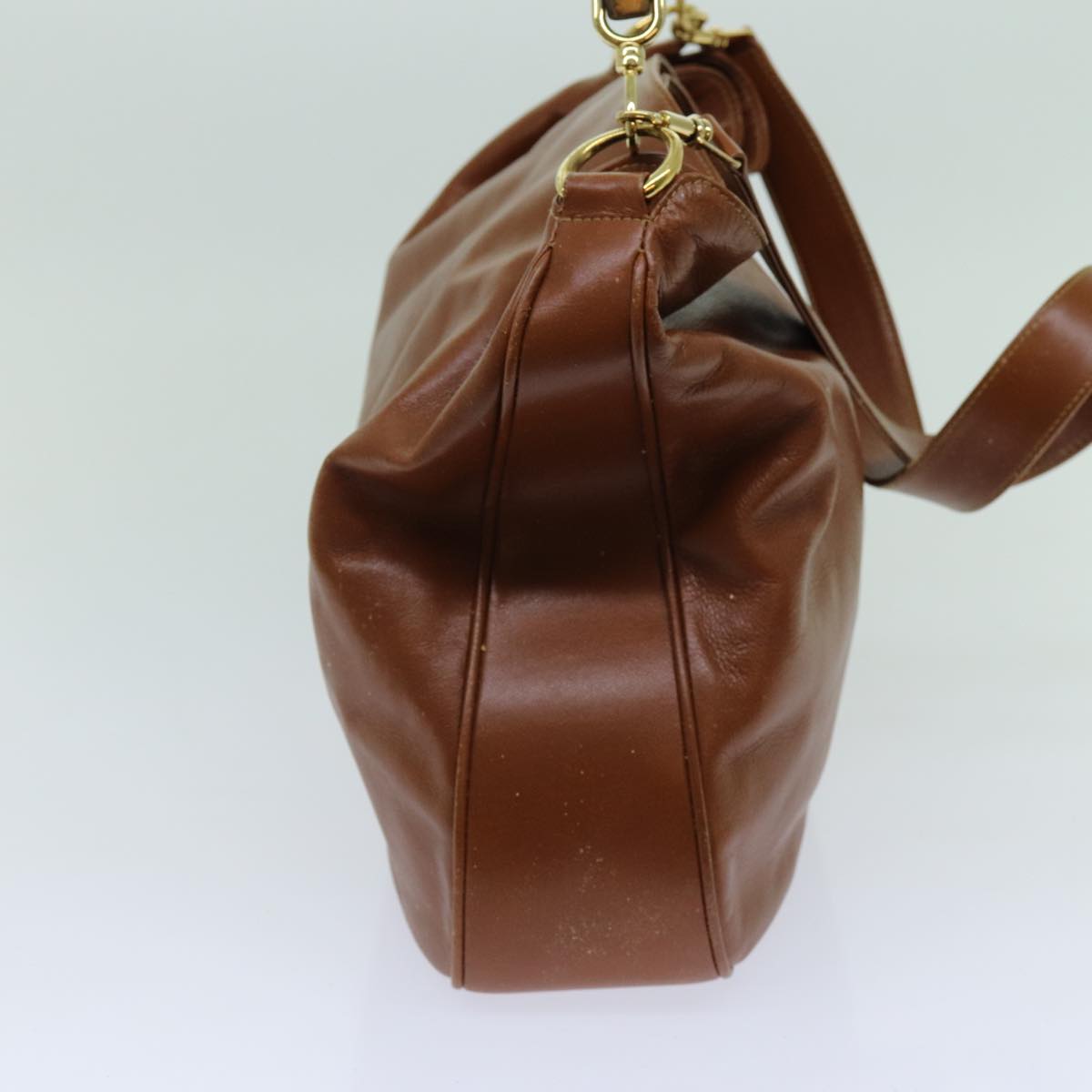 Luxury Gucci Trending 2025 Bamboo Hand Bag Leather 2way Brown 001 7265 1577  th4632
