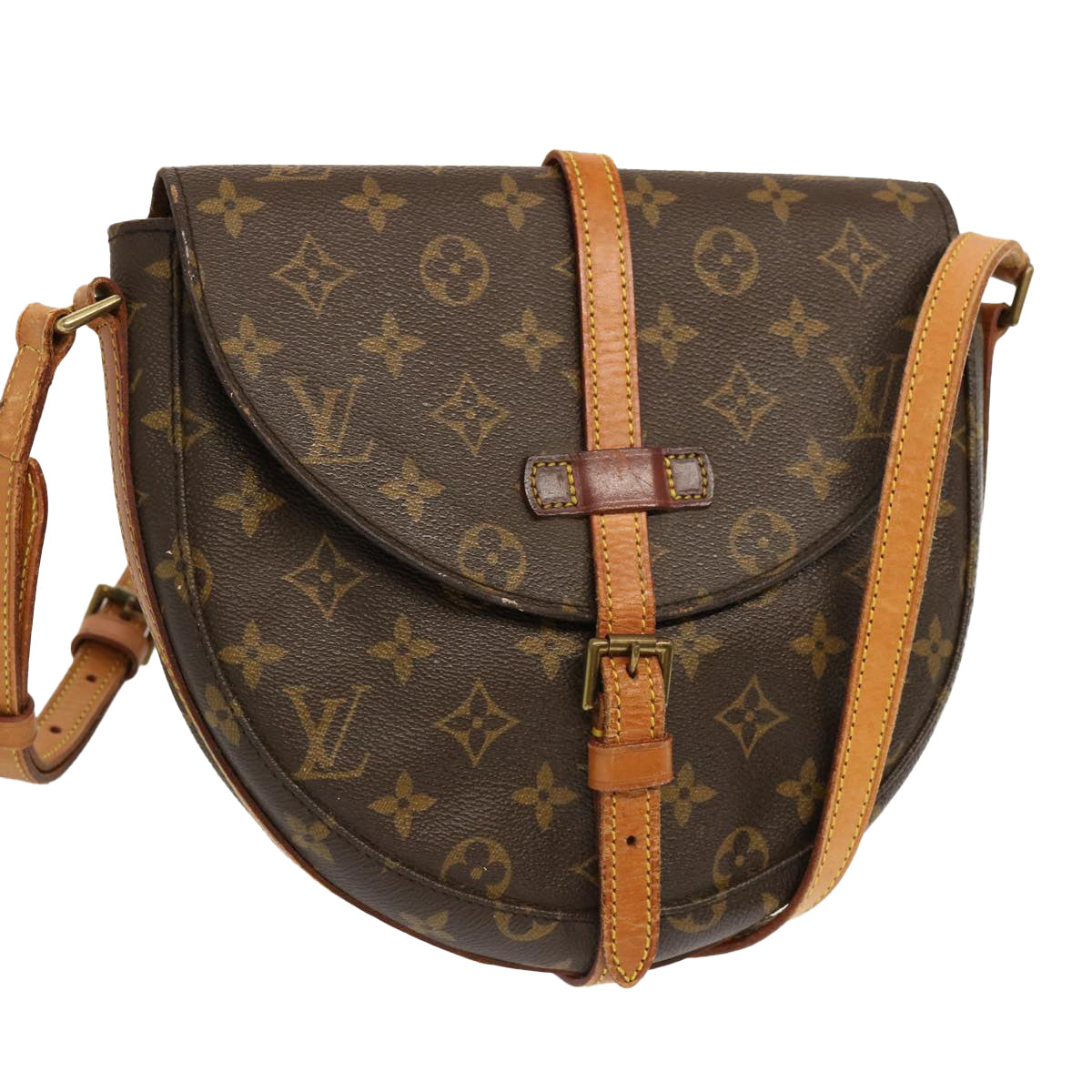 LOUIS VUITTON Monogram Chantilly MM Shoulder Bag M51233 LV th4644