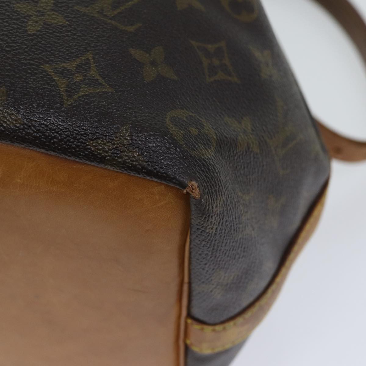 LOUIS VUITTON Monogram Petit Noe Shoulder Bag M42226 LV th4645