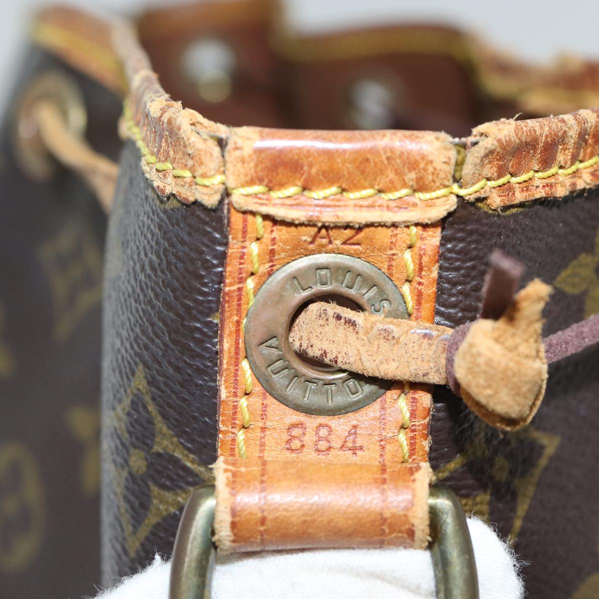 LOUIS VUITTON Monogram Petit Noe Shoulder Bag M42226 LV th4645