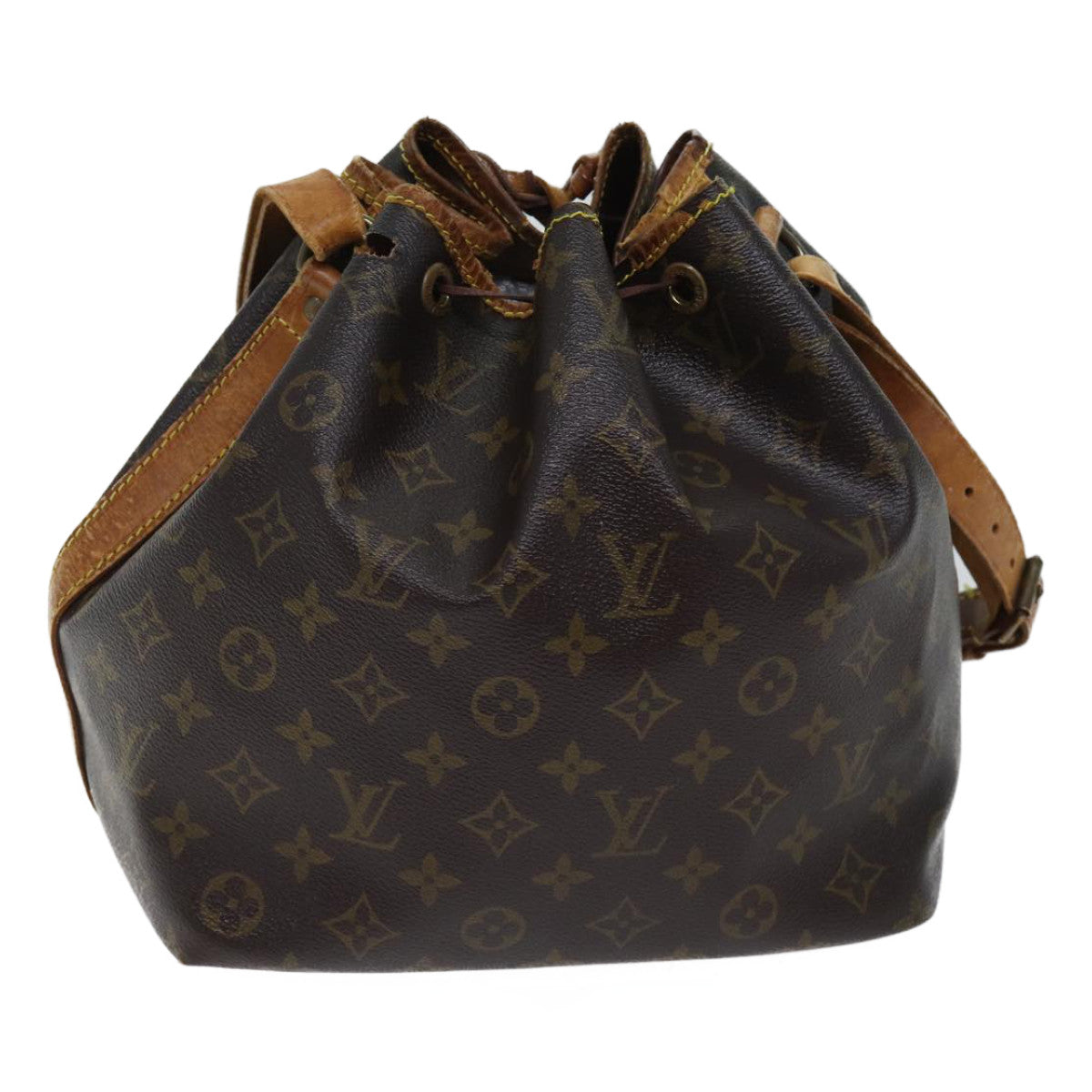 LOUIS VUITTON Monogram Petit Noe Shoulder Bag M42226 LV th4645