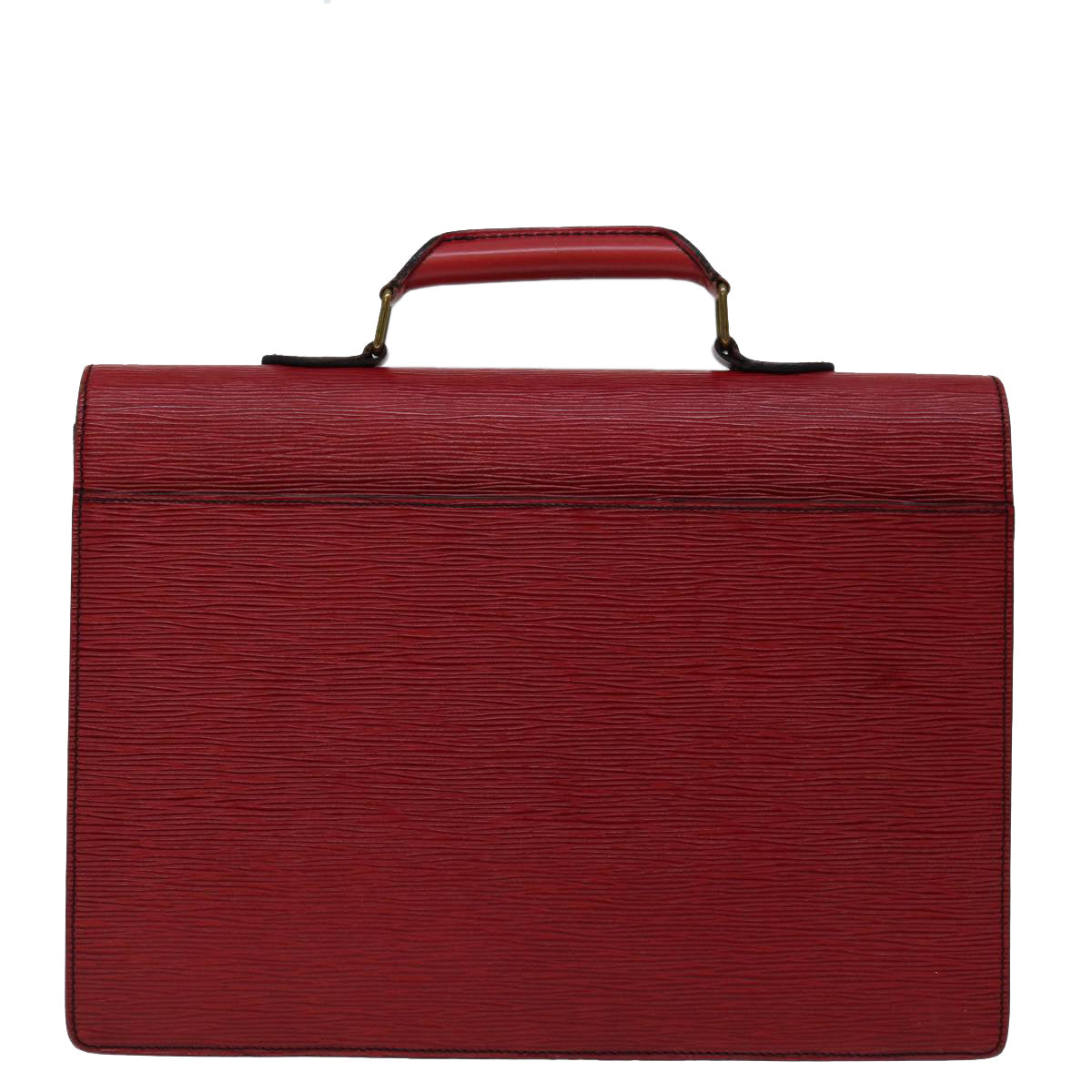 LOUIS VUITTON Epi Serviette Conseiller Business Bag Red M54427 LV th4669