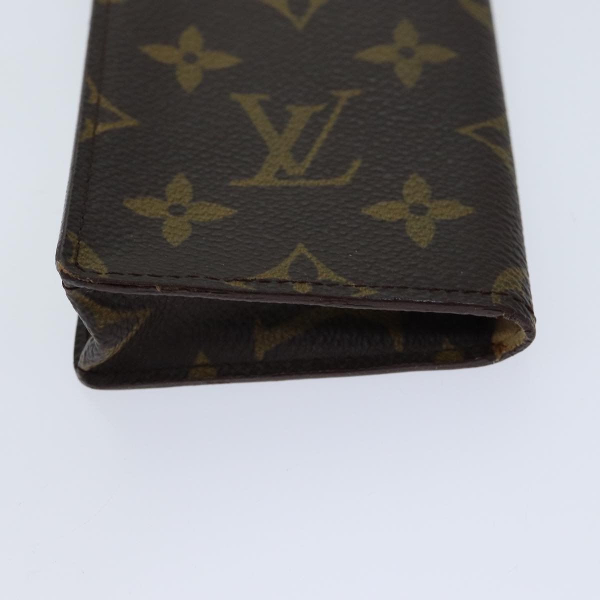 LOUIS VUITTON Monogram Etui Lunette Simple Glasses Case M62962 LV th4714