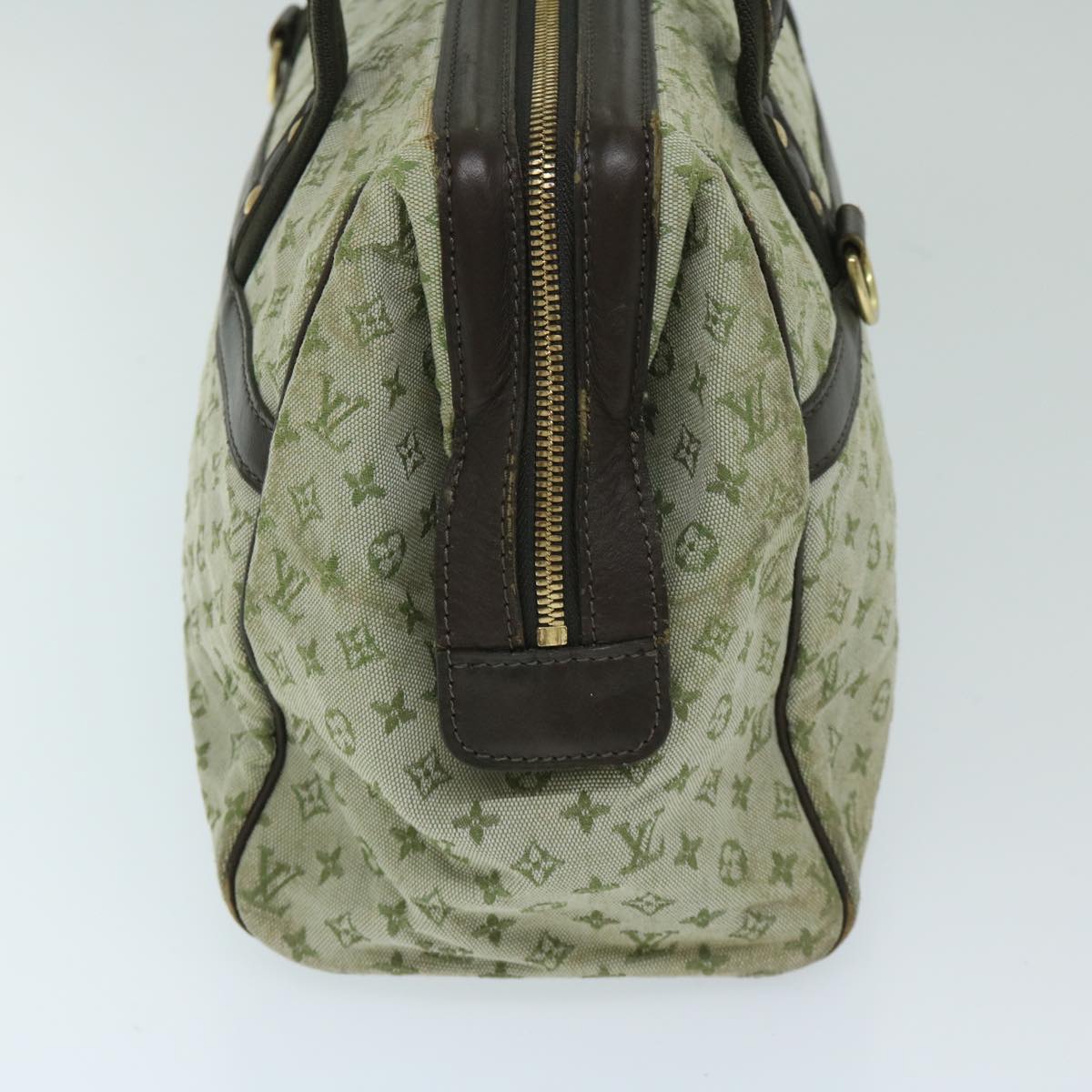 LOUIS VUITTON Monogram Mini Josephine GM Hand Bag Khaki M92310 LV th4721