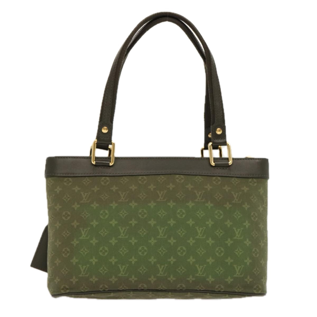 LOUIS VUITTON Monogram Mini Lucille PM Hand Bag TST Khaki M92682 LV th4738