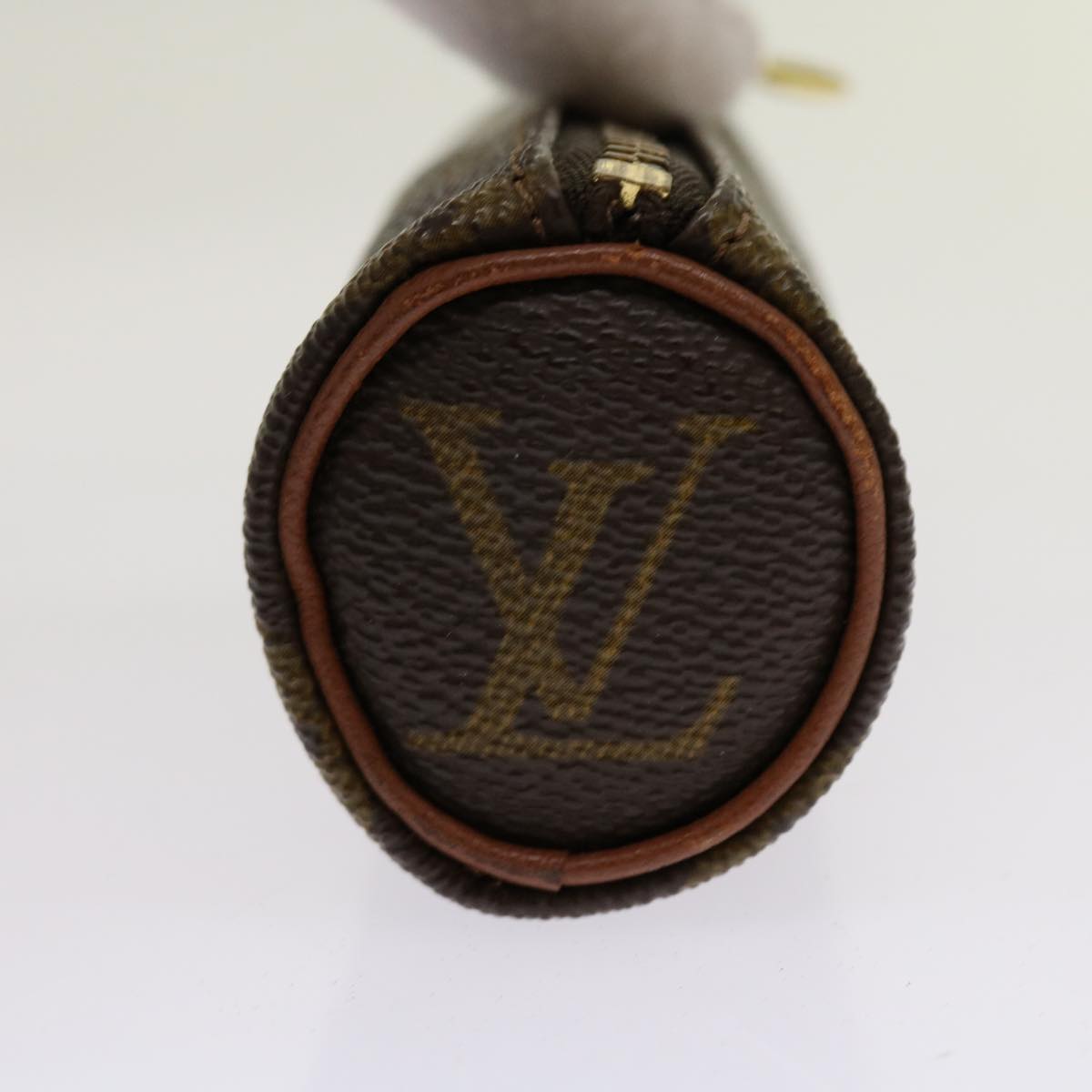 LOUIS VUITTON Monogram Etui 3 Ball de Golf Pouch M58249 LV th4743