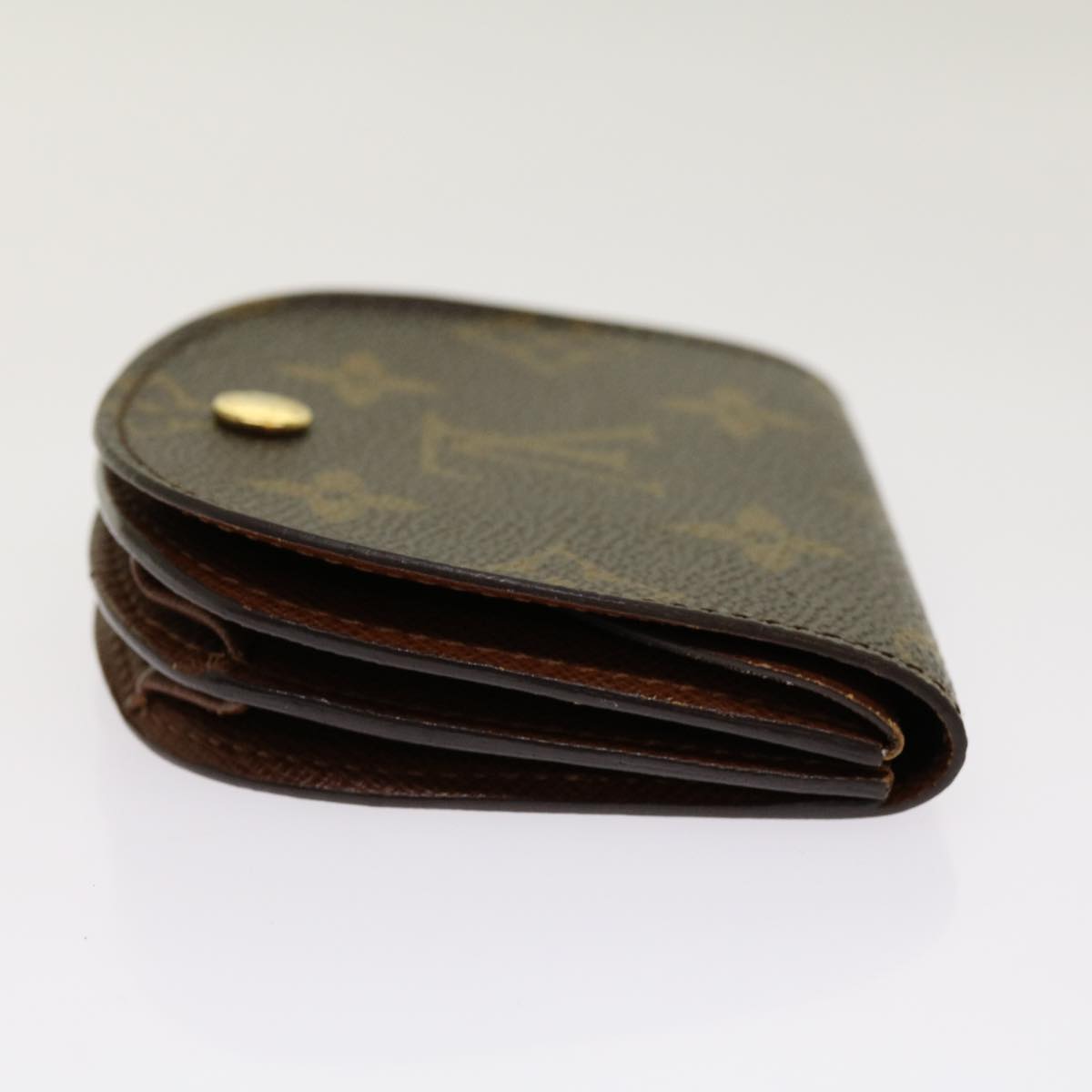 LOUIS VUITTON Monogram Porte Monnaie Guze Coin Purse M61970 LV th4749