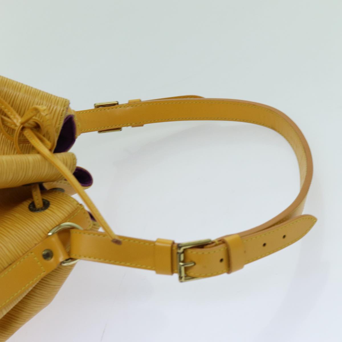 LOUIS VUITTON Epi Petit Noe Shoulder Bag Tassili Yellow M44109 LV th4754