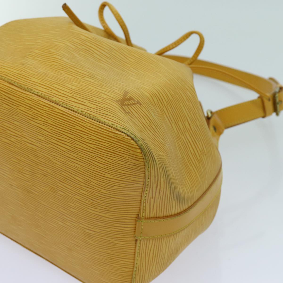 LOUIS VUITTON Epi Petit Noe Shoulder Bag Tassili Yellow M44109 LV th4754
