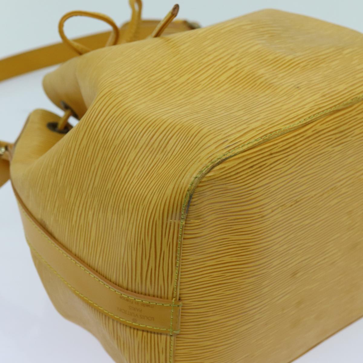 LOUIS VUITTON Epi Petit Noe Shoulder Bag Tassili Yellow M44109 LV th4754