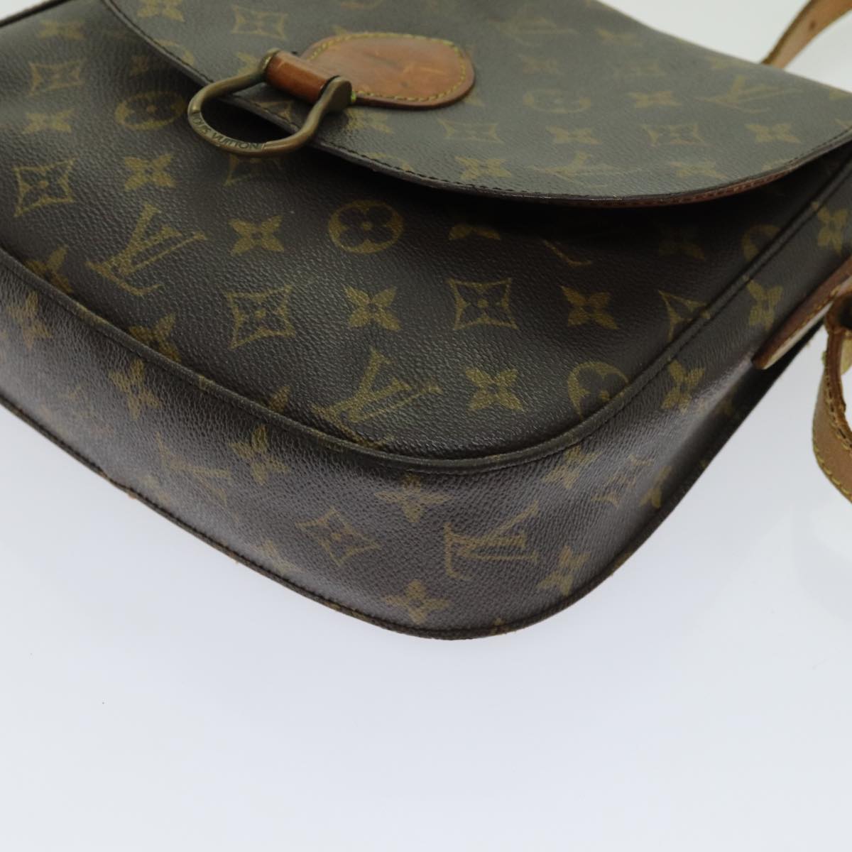 LOUIS VUITTON Monogram Saint Cloud GM Shoulder Bag M51242 LV th4755