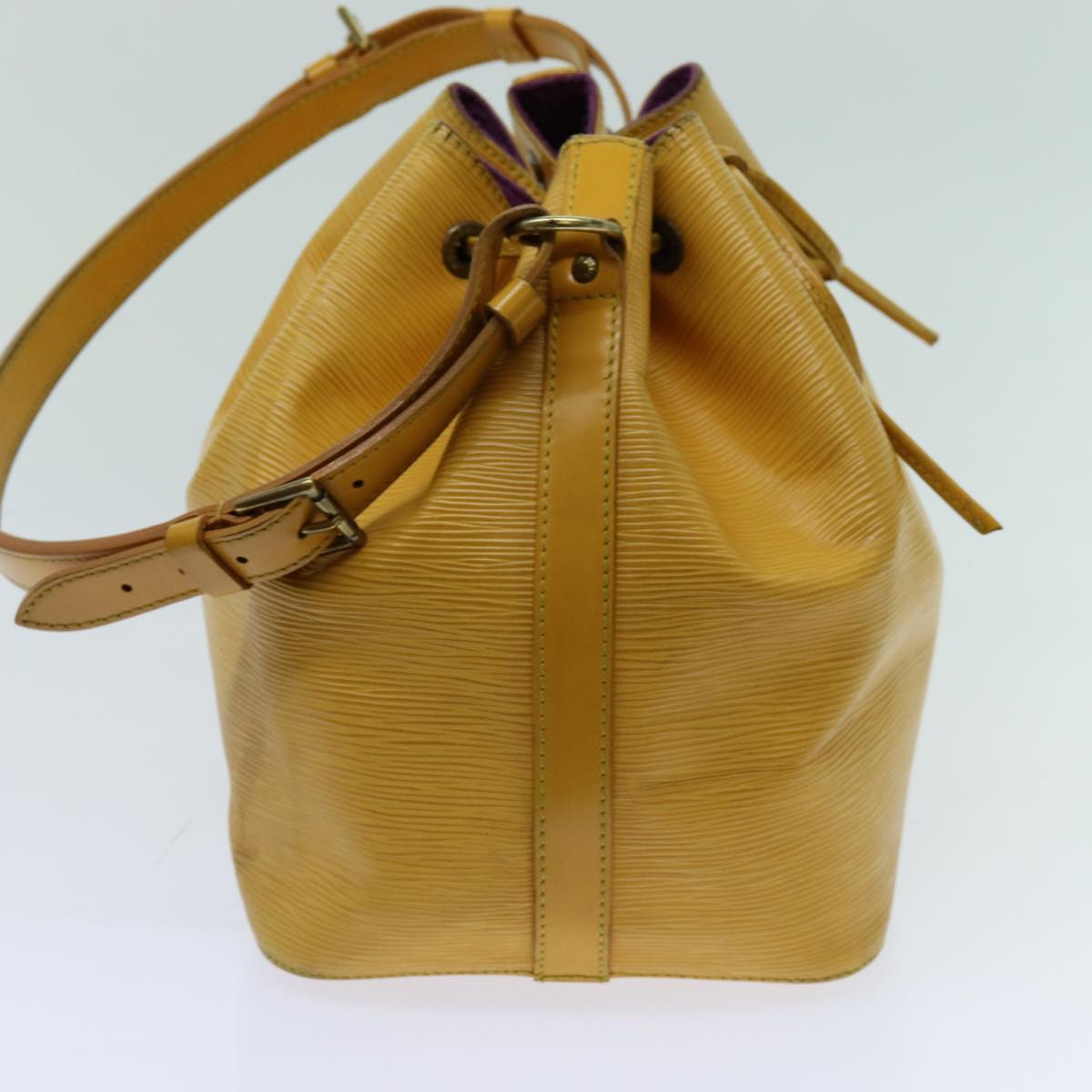 LOUIS VUITTON Epi Petit Noe Shoulder Bag Tassili Yellow M44109 LV th4766