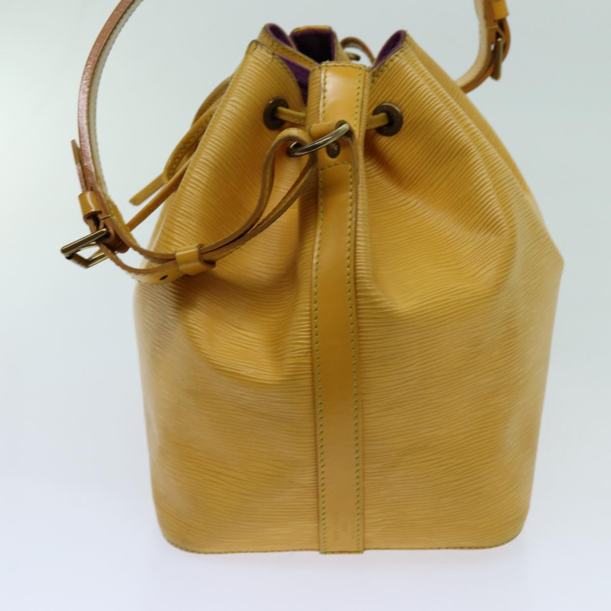 LOUIS VUITTON Epi Petit Noe Shoulder Bag Tassili Yellow M44109 LV th4766