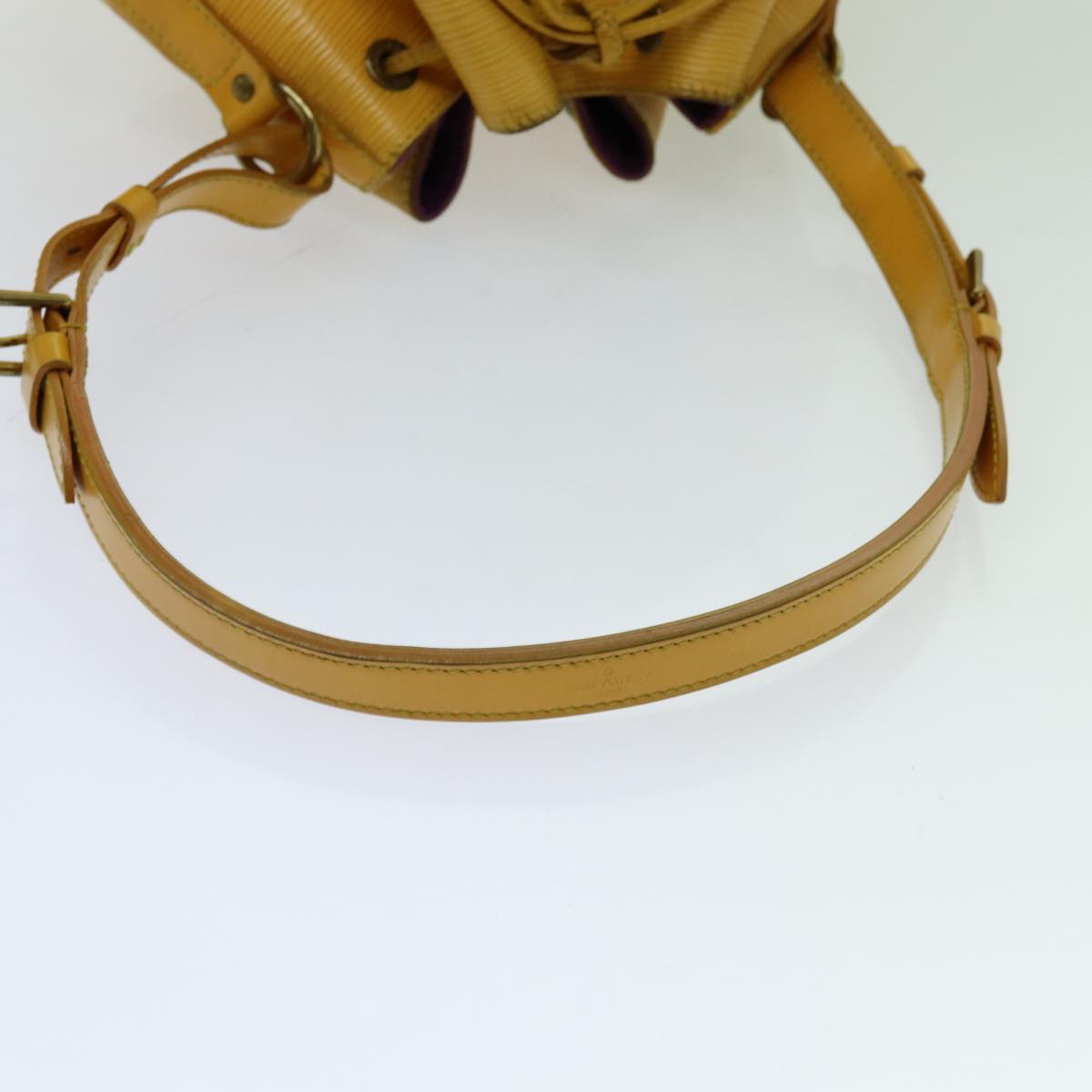 LOUIS VUITTON Epi Petit Noe Shoulder Bag Tassili Yellow M44109 LV th4766