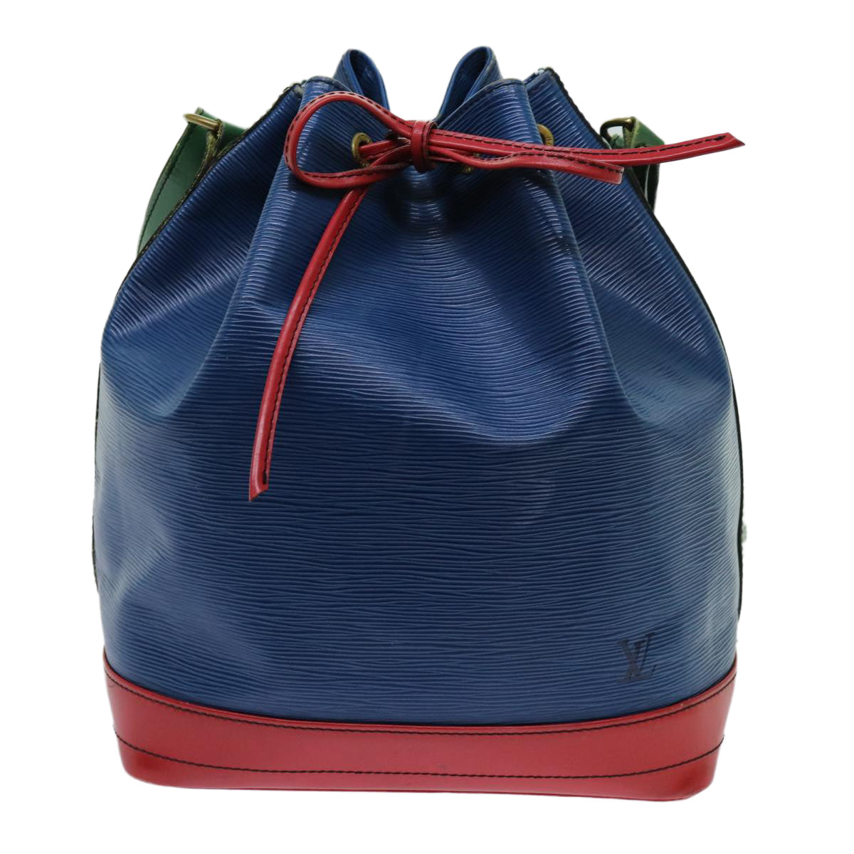 LOUIS VUITTON Epi Toriko Color Noe ShoulderBag Red Blue Green M44084 th4767