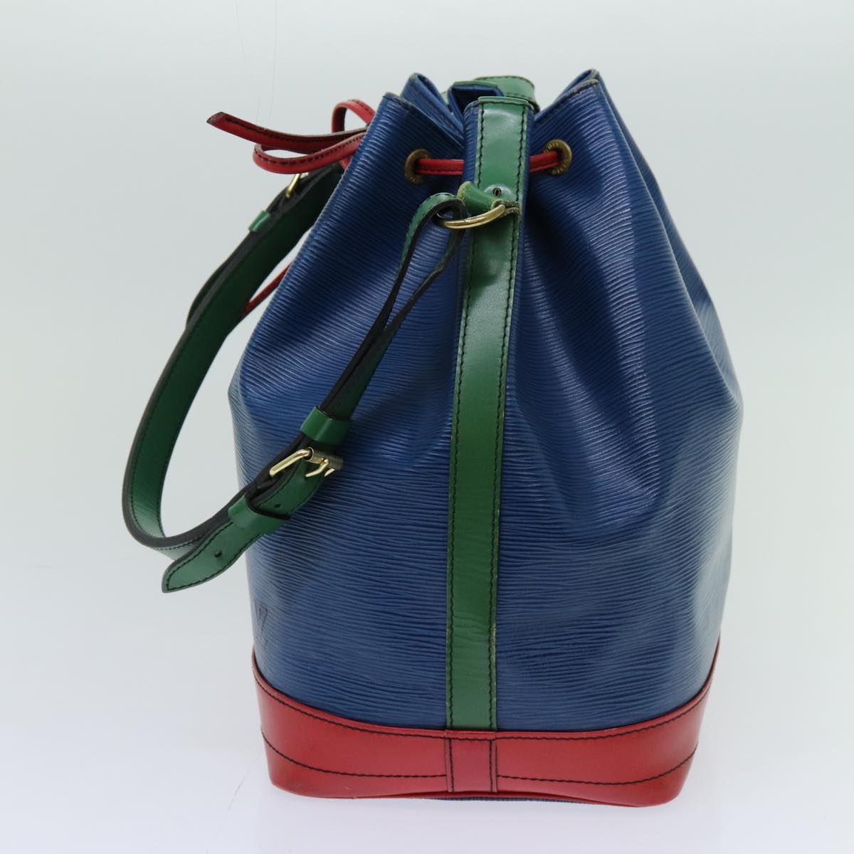 LOUIS VUITTON Epi Toriko Color Noe ShoulderBag Red Blue Green M44084 th4767