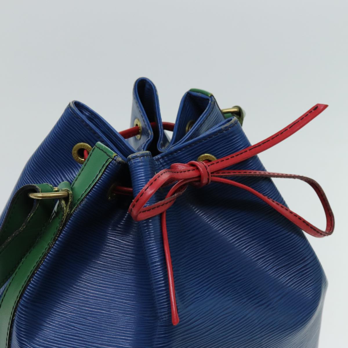 LOUIS VUITTON Epi Toriko Color Noe ShoulderBag Red Blue Green M44084 th4767