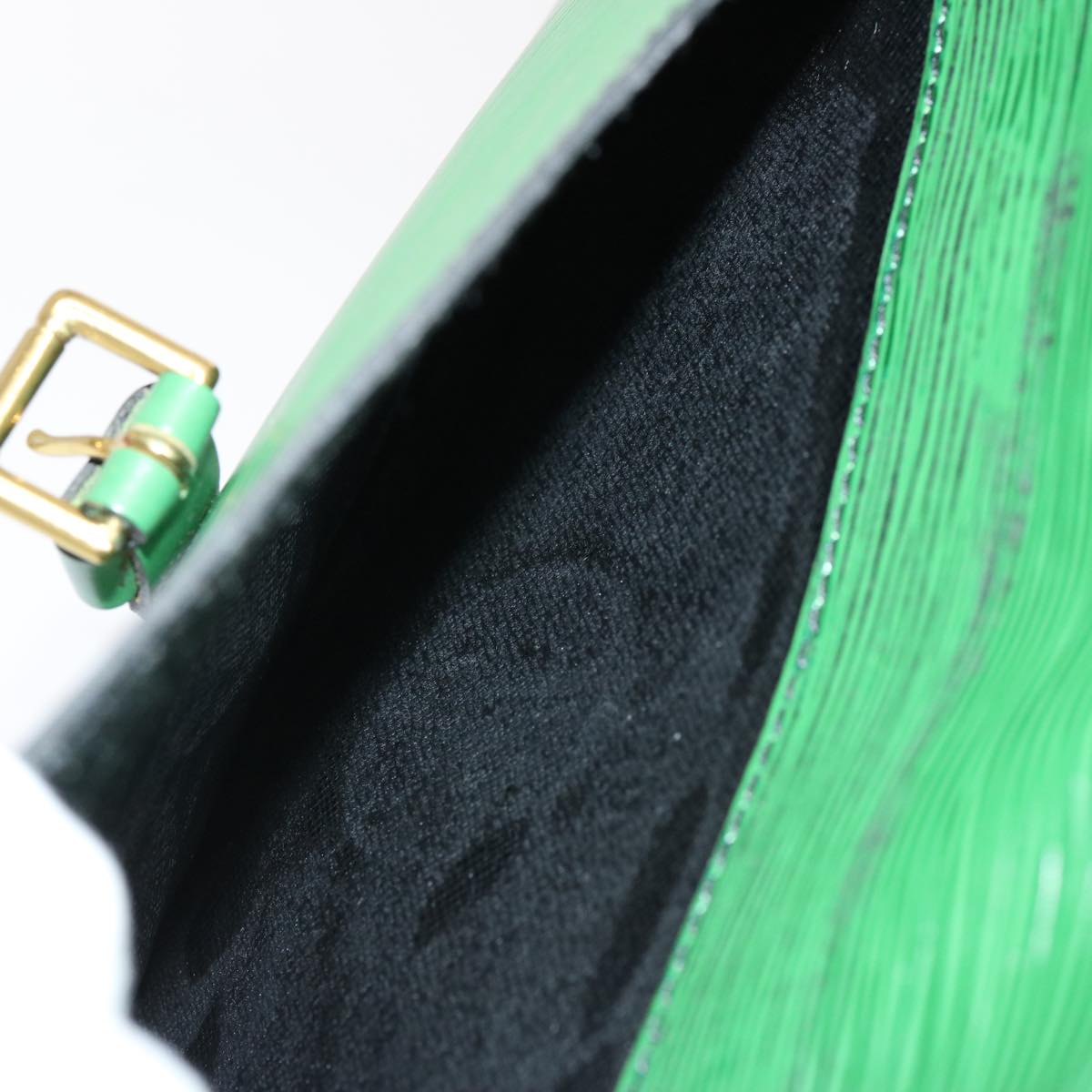 LOUIS VUITTON Epi Jeune Fille MM Shoulder Bag Green M52154 LV th4771